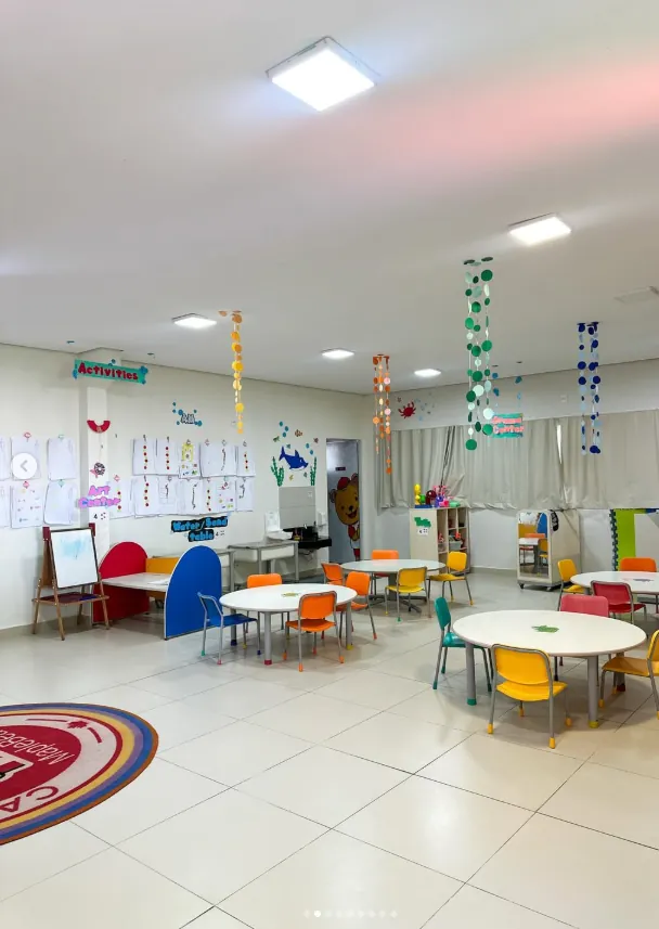 Sala de aula da Maple Bear Parnamirim